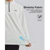 image:imageKSwiss Mens Quarter Zip Pullover  Mock Neck Sweatshirt Golf Casual Long Sleeve ShirtWhite