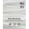 image:imageKSwiss Mens Quarter Zip Pullover  Mock Neck Sweatshirt Golf Casual Long Sleeve ShirtWhite