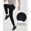 image:imageKSwiss Mens Sweatpants with Pockets  Casual Pants with Drawstring Open Bottom Lightweight amp Breathable Lounge PantsBlack
