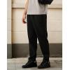 image:imageKSwiss Mens Sweatpants with Pockets  Casual Pants with Drawstring Open Bottom Lightweight amp Breathable Lounge PantsBlack