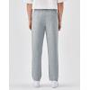image:imageKSwiss Mens Sweatpants with Pockets  Casual Pants with Drawstring Open Bottom Lightweight amp Breathable Lounge PantsLight Grey