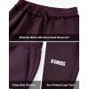 image:imageKSwiss Mens Sweatpants with Pockets  Lightweight amp Breathable Joggers for Men Cuffed Track Pants for Casual LoungeRed