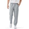 image:imageKSwiss Mens Sweatpants with Pockets  Casual Pants with Drawstring Open Bottom Lightweight amp Breathable Lounge PantsLight Grey