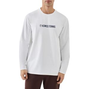 image:imageKSwiss Mens Long Sleeve Sportstyle TShirtWhite