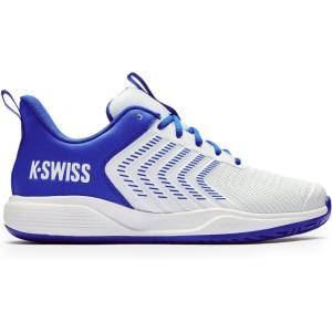 image:imageKSwiss Mens Ultrashot Light Pickleball Tennis Shoe  Lightweight Court Shoes Lateral Movement Stable SupportAwhiteBlueMulti
