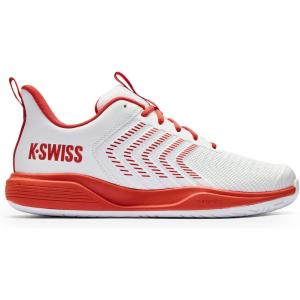image:imageKSwiss Mens Ultrashot Light Pickleball Tennis Shoe  Lightweight Court Shoes Lateral Movement Stable SupportAwhiteRed