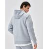 image:imageKSwiss Heritage Mens Hoodies  Pullover Long Sleeve Sweatshirt Casual Club Hooded for Gym WorkoutLight Grey