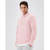 image:imageKSwiss Heritage Mens Hoodies  Pullover Long Sleeve Sweatshirt Casual Club Hooded for Gym WorkoutPink