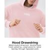 image:imageKSwiss Heritage Mens Hoodies  Pullover Long Sleeve Sweatshirt Casual Club Hooded for Gym WorkoutPink