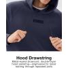 image:imageKSwiss Heritage Mens Hoodies  Pullover Long Sleeve Sweatshirt Casual Club Hooded for Gym WorkoutPurple