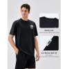 image:imageKSwiss Heritage Mens Silky Tech TShirt Soft Crewneck TShirts with EcoEmbossed Graphic for Sport Work CasualBlack