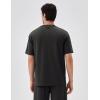 image:imageKSwiss Heritage Mens Silky Tech TShirt Soft Crewneck TShirts with EcoEmbossed Graphic for Sport Work CasualBrown