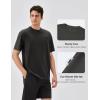 image:imageKSwiss Heritage Mens Silky Tech TShirt Soft Crewneck TShirts with EcoEmbossed Graphic for Sport Work CasualBrown