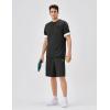 image:imageKSwiss Heritage Mens Silky Tech TShirt Soft Crewneck TShirts with EcoEmbossed Graphic for Sport Work CasualBrown