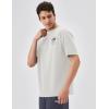image:imageKSwiss Heritage Mens Silky Tech TShirt Soft Crewneck TShirts with EcoEmbossed Graphic for Sport Work CasualWhite