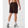 image:imageKSwiss Mens Athletic Running Shorts  Lightweight Breathable Workout Shorts Sports Gym Basketball 7BrownBrown