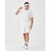 image:imageKSwiss Mens Athletic Workout TShirts  DryAero Performance Lightweight Quick Dry Shirts Tops for Tennis Running GymWhite