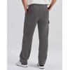image:imageKSwiss Mens Cargo Pants  Relaxed Fit Open Bottom Tapered Pants Sweatpants with Drawstring for Casual Lounge OutdoorBlackGrey