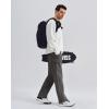 image:imageKSwiss Mens Cargo Pants  Relaxed Fit Open Bottom Tapered Pants Sweatpants with Drawstring for Casual Lounge OutdoorBlackGrey