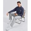 image:imageKSwiss Mens Cargo Pants  Relaxed Fit Open Bottom Tapered Pants Sweatpants with Drawstring for Casual Lounge OutdoorWhiteBlack