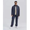 image:imageKSwiss Mens Cargo Pants  Relaxed Fit Tapered Pants Sweatpants with Pockets for Casual OutdoorGreyPurpleBlue