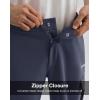 image:imageKSwiss Mens Cargo Pants  Relaxed Fit Tapered Pants Sweatpants with Pockets for Casual OutdoorGreyPurpleBlue