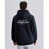 image:imageKSwiss Mens Hoodies  Pullover Long Sleeve Sweatshirt Casual Club Hooded for Gym WorkoutBlack