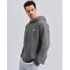 image:imageKSwiss Mens Hoodies  Pullover Long Sleeve Sweatshirt Casual Club Hooded for Gym WorkoutGrey
