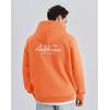 image:imageKSwiss Mens Hoodies  Pullover Long Sleeve Sweatshirt Casual Club Hooded for Gym WorkoutOrange