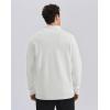 image:imageKSwiss Mens Knit Polo Shirts  Long Sleeve Polo Sweaters Shirt Classic Collared Button Casual Work GolfWhite