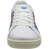 image:imageKSwiss Mens Lowtop SneakersWhiteBlue HorizonRed ClayAntique White