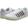 image:imageKSwiss Mens Lowtop SneakersWhiteBlue HorizonRed ClayAntique White