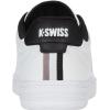 image:imageKSwiss Mens Lowtop SneakersWht Blk Decmbrskygry