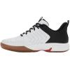image:imageKSwiss Mens Ultrashot Light Indoor Tennis Shoe WhiteBlackHigh Risk Red