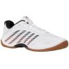image:imageKSwiss Womens Bigshot Light 4 Tennis ShoeWhiteBlackHigh Risk Red