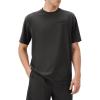 image:imageKSwiss Heritage Mens Silky Tech TShirt Soft Crewneck TShirts with EcoEmbossed Graphic for Sport Work CasualBrown