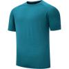image:imageKSwiss Mens Athletic Workout TShirts  DryAero Performance Lightweight Quick Dry Shirts Tops for Tennis Running GymGreenBlue