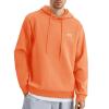 image:imageKSwiss Mens Hoodies  Pullover Long Sleeve Sweatshirt Casual Club Hooded for Gym WorkoutOrange