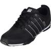 image:imageKSwiss Mens Lowtop SneakersBlack Wht Slvr Split