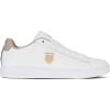 image:imageKSwiss Mens Lowtop SneakersWht Taupe Jurasc Gld