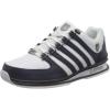 White Navy Silver