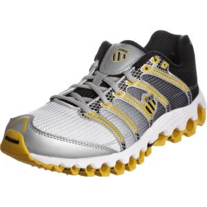 image:imageKSWISS Mens Tubes Run 100 A Running ShoeWhite Black Silver Yellow