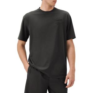 image:imageKSwiss Heritage Mens Silky Tech TShirt Soft Crewneck TShirts with EcoEmbossed Graphic for Sport Work CasualBrown