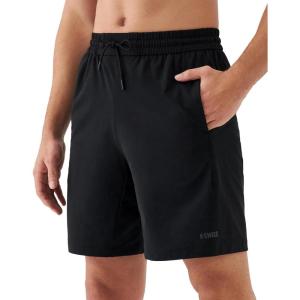 image:imageKSwiss Mens Athletic Running Shorts  Lightweight Breathable Workout Shorts Sports Gym Basketball 7BlackBlack