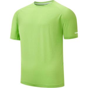 image:imageKSwiss Mens Athletic Workout TShirts  DryAero Performance Lightweight Quick Dry Shirts Tops for Tennis Running GymGreen