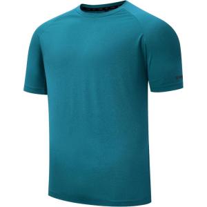 image:imageKSwiss Mens Athletic Workout TShirts  DryAero Performance Lightweight Quick Dry Shirts Tops for Tennis Running GymGreenBlue