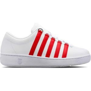 image:imageKSwiss Mens Classic LX SneakerWhiteRed