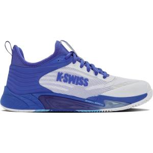 image:imageKSwiss Mens Hypercourt Pinnacle Tennis ShoeWhiteDazzling BlueBaltic Sea