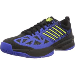 image:imageKSwiss Mens Knitshot TennisBlackStrong BlueNeon Citron