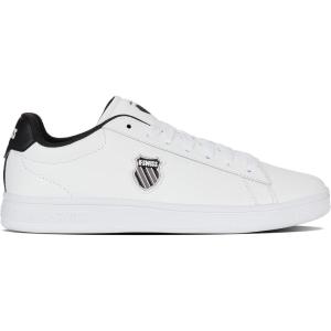 image:imageKSwiss Mens Lowtop SneakersWht Blk Decmbrskygry